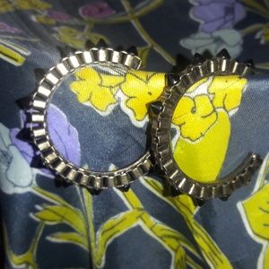 Rock & Republic black Spike earrings